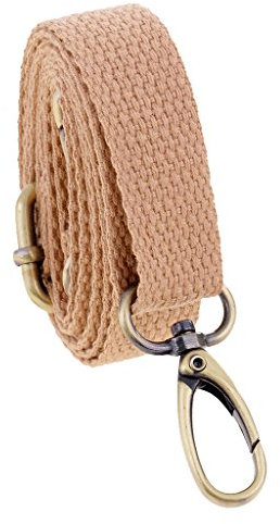 Fenteer Verstellbares Tragegurt tergurt terriemen Trageriemen für Laptop-, Reise, Sporttasche, Khaki, 120cm,2cm