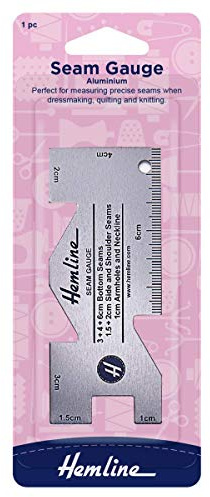 Aluminium Seam Gauge - Perfect for Measuring Precise Seams