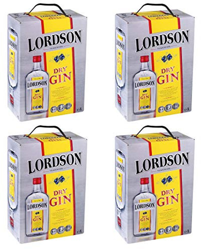 Bag-in-Box - Gin - Lordson - Spirituosen, Box mit:4 Boxen