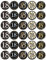 Ronnies-Bakery-Company 30 18th Birthday Black And Gold Cupcake Toppers Edible Wafer Paper Fairy Cake Toppers Birthday Cakes