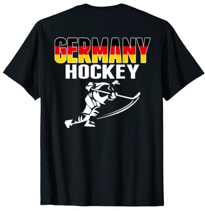Deutschland Eishockey Fans Trikot Deutsche Hockey Team Supporter T-Shirt