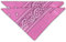 fashionchimp Nicki-Halstuch aus 100% Baumwolle im 2er Set, Unisex Bandana, AZO-Frei (Rosa 02)