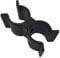Folpus Double Port Pipe Clamps Clips Connection Fastening Fastener Pipe Linking for Bar Diameter 7.8(22mm)/1(25.4mm) Garden Warehouse Shelves