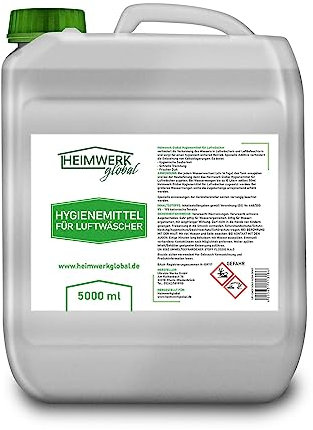 Heimwerkglobal Hygienemittel für Luftwäscher Luftreiniger Luftbefeuchter 5 Liter