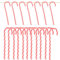 50pcs Weihnachtsbaumschmuck Zuckerstangen zum Hängen Weihnachtsdeko Anhänger Zuckerstange Baumschmuck Zuckerstange Ornamente Xmas Tree Hanging (A)