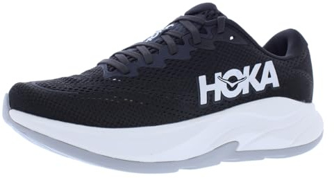 Hoka Rincon 4 Herrenschuhe, Schwarz/Weiß, 43 EU