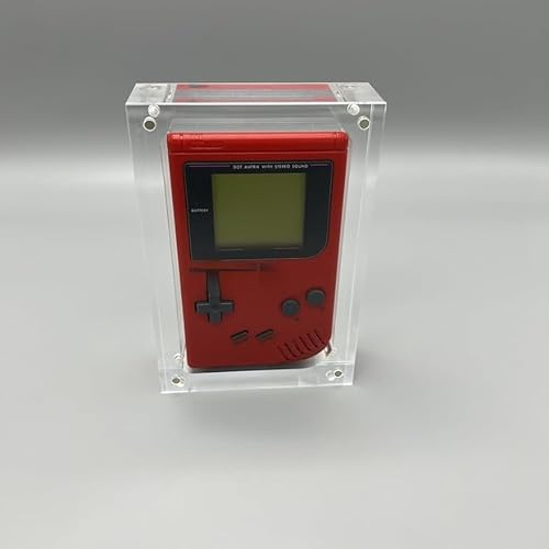 UqaBs Acryl-Vitrine Ersatz für Gameboy Classic GB 1989 Konsole Magnetische transparente Acryl-Displaybox Fall