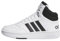 adidas Hoops Mid Schuhe, Obermaterial Textil, Weiß, Cloud White Core Black Core Black, 4 UK Child