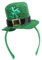 MAGICLULU 4 Stück Irisches Stirnband fasching haarreif faschingshaareif the green Tiara Haarbänder Haarschmuck Party-Stirnband mit Hut Requisiten Patrick schmücken Kind Kopfbedeckung Tuch