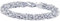 Charmsy Sterling Silver Byzantine Bracelet for Women | Classic Handmade Italian Byzantine Link Chain Bracelet Jewelry Gift for Her 7 Inches