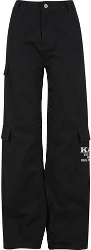 Karl Kani Damen KK Denim K Cargo Pants