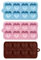 Moules En Forme De Cœur 3 Pièces, Moules À Chocolat, Moules En Silicone, Accessoires De Pâtisserie, Moules À Bonbons, Moules À Dessert