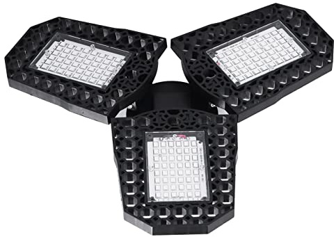 Pissente Faltbare Pflanzenlampe 80W Rot-Blau-Spektrum mit 144 LEDs