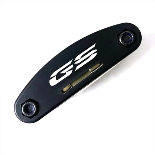 WSOPP Kit d’Outils Multifonction Moto pour BMW R1200GS R1250GS Adventure F800GS F700GS G310GS G650GS F850 F650 F750 R1250 GS ADV d’Aluminium CNC Clé Allen, Tournevis Pliable Outils