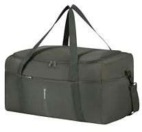 Samsonite TA Revolution - Faltbarer Reisetasche 53 cm, Mittelgroß, Leicht & Kompakt, mit reflektierenden Details, Duffel für Urlaub & Sport, Grün