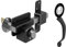 Gatemate 50mm Long Throw Gate Lock Euro Profile Single Locking 5 Keys Stainless (Lock + Black Handle)