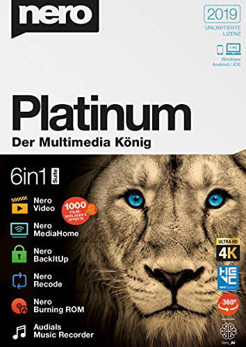 Nero 2019 | Platinum | PC | PC Aktivierungscode per Email