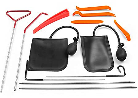 CHAOCHAO ZHANGERDIAN Fit For 13x Car Door Open Tool Key Lock Out Emergency Tools Kit Unlock Air Pump BX102138