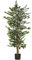 HOMCOM Arbre Artificiel Plante Artificiel ficus Hauteur 1,5 m Tronc Branches Liane Lichen Feuilles Grand réalisme Pot Inclus