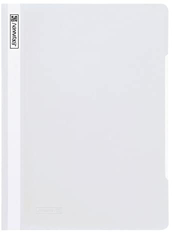 PARTY DISCOUNT NEU BRUNNEN Schnellhefter DIN A4 aus PVC, weiß