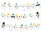 Zahn-Party-Banner, Zahn-Geburtstagsparty-Banner, Zahn-Party-Dekorationen, 2 Stück, Zahnausschnitt, Banner, Zahnbanner für erste Zahnparty, Babyparty, Zubehör