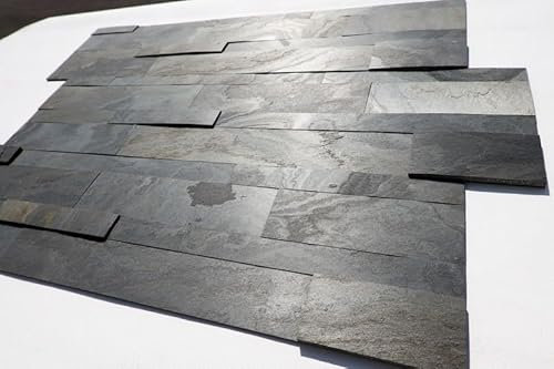 Steinfurnier Naturstein Wandverkleidung Universal ECHTSTEIN Marmor Schiefer Basalt Quarzit Steinplatte