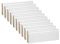 KGM Vorteilspack - Hamburger Sockelleiste Altberliner Profil – Weiß folierte MDF Fußbodenleiste – Maße: 2400 x 19 x 100 mm (40 St. / 96 Meter)