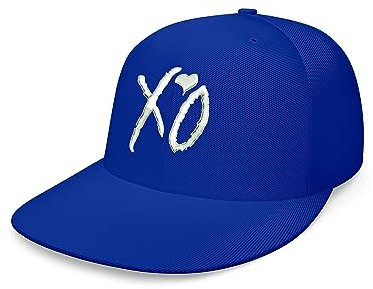 Blondie & Brownie Unisex Cap Snapback, XO, Royalblau
