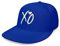 Blondie & Brownie Unisex Cap Snapback, XO, Royalblau
