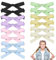 14 Stück Haarschleife Haarschleifen Mädchen Haarschmuck Baby Haarspangen Damen Klein Niedlich Haarspangen Anmut Haarspange Schleife Haare für Alle Frauen Mädchen