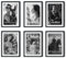 MJ-GRAPHICS® | Mood Poster Set Fashion Luxus - Schwarz-Weiß - Elegant, Luxuriös, Glamour Lifestyle, Coco - Dekorative Wandkunst Premium für Schlafzimmer Wohnzimmer - 6xA2 Kunstdrucke - ohne Rahmen