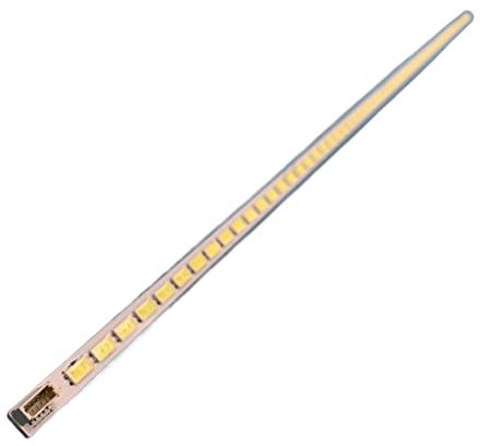 VISIYUBL Usado LED Tira de retroiluminación 60 Lámpara Ajuste for Hisense 32 TV Sled 2011SGS32 5630N2 60 LED32HS11LJ64-03597A FW201281A0