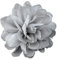 F Fityle Blumenbrosche aus Satin, Kamelie, Ansteckblume, Anstecker, Blumenhaarspange, Anstecknadel für Tanzkleid, Anzug, Party, Kleidung, Zubehör, Grau
