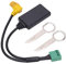 Haofy MMI 3G AMI BT Audiokabel AUX-Adapter für S5 5.0 Version Musikeingang Ersatz, Stabile Verbindung, Lustiges Fahrerlebnis