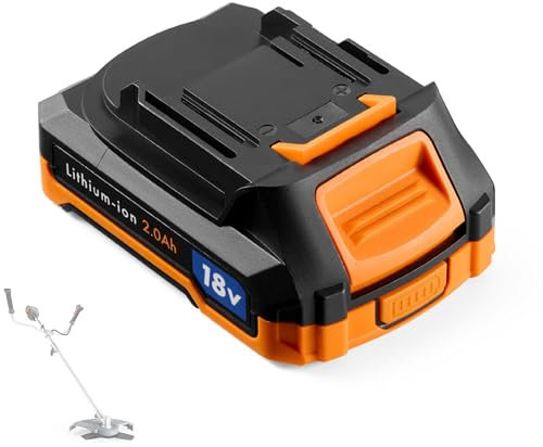 VonHaus Battery for Cordless Grass Trimmer & Brush Cutter 18V – Spare Replacement Part