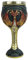 Dragon Wine Goblet - Medieval Chalice Shot Lightweight Fantasy Themed Drinking Glass | Long Lasting Gothic Lining Stainless Steel Novelty Fan Decorative Dragon Wine Mug