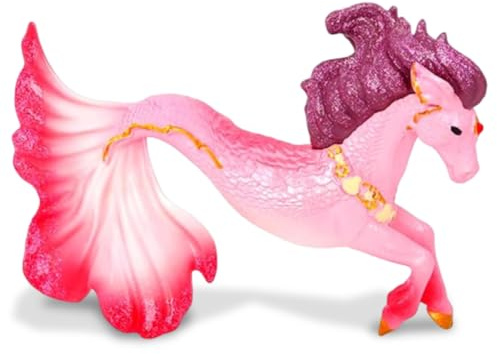 LGWJHCY Seepferdchen Spielfigur, Western mythologische Warcraft Puppet Seepferdchen Elfen Modell Ornament, Unterwasserpferd Mythische Modell Schreibtisch Dekoration.