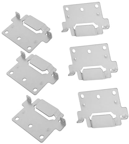 For IKEA 116791 Montageplattenhalterungen (6 Stück), Bettgestell-Stützhalterungen zur Verbindung von Lattenrosten