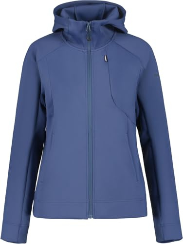 Icepeak Bunnell Damen Midlayer elastisch, atmungsaktiv & mit Kapuze. Ideal für Sport, Wandern & Alltag.