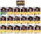 CAGO Lot de stickers à collectionner Panini Coupe du monde 2018 - Équipe du Brésil (sticker 352-371)