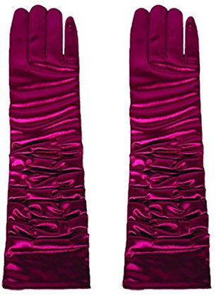 Fashion's island Damen Handschuhe Gr. Einheitsgröße, himbeere