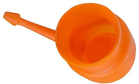 AHCS Acupressure Jal Neti Lota Yoga Plastique Orange