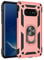BestST Coque Samsung Galaxy S10e, avec Anneau Support, Coque Etui Housse Galaxy S10e Antichoc Militaire [Tough Armor] Heavy Duty Shock Proof Protective Housse pour Galaxy S10e- Rose Or