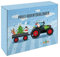 Striefchen® Traktor Adventskalender zum Befüllen für Kinder mit Ihrem Wunschtext bedruckt