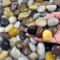 FANTIAN 2 lbs Mixed Color Pebbles for Plant Pots, 20-30 mm River Rocks for Garden Landscaping Potted Succulents. Stones for Planter Vase Filler and Outdoor Decorative Stones