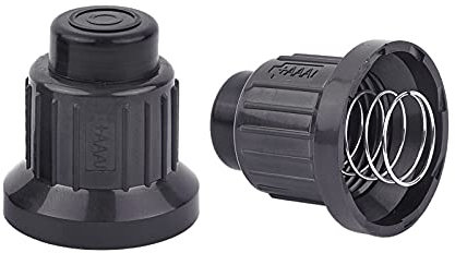 Timsec AAA Battery Push Button Ignitor Caps, 2Pcs Igniter Replacement Caps with Springs for Gas Fire Pit, BBQ, Grill, Barbecue Spark Generator, with 0.708inch (18mm) mounting Thread
