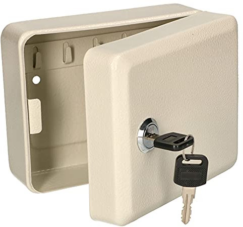 KOTARBAU® Schlüsselschrank für Wandmontage 10 Schlüssel Beige