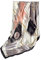 GLORIS Seidenschal Damen Elegante 90x90cm Seidentuch Haare Damen Halstuch Damen Seide Elegant Satintuch Halstuch Seide Damen Bandana Tuch Kopftücher Damen Ansatz Scarf Bandana (Grau)