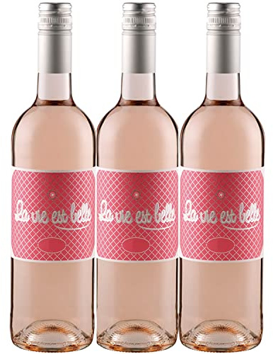 La vie est belle Rosé VdF Roséwein Wein Lieblich Frankreich I Visando Paket (3 x 0,75l)
