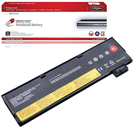 DR. BATTERY 01AV452 01AV423 01AV490 01AV425 Laptop Battery Compatible with Lenovo ThinkPad A475 T470 T480 T570 T580 P51S P52S TP25 Series [10.8V / 47Wh]